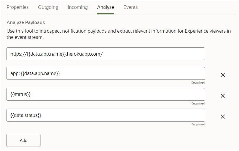 This image shows analysis of the experience orchestration.