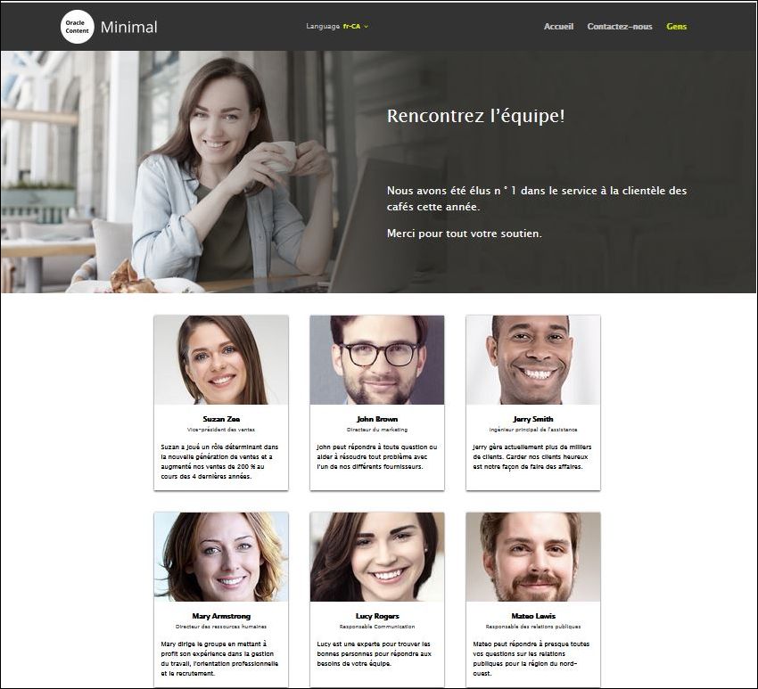 The French People page