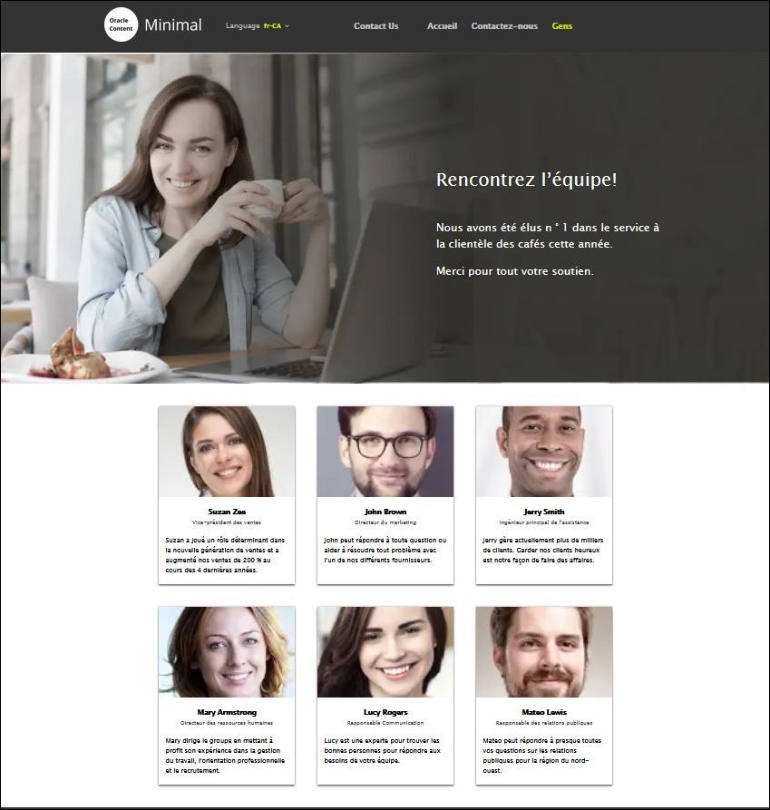 The French People page