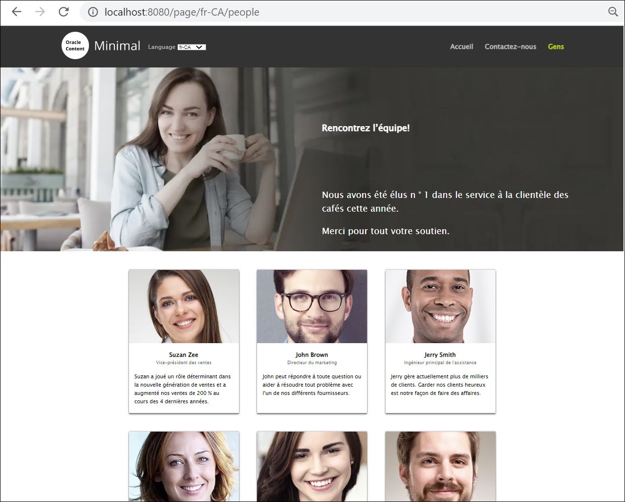 The French People page