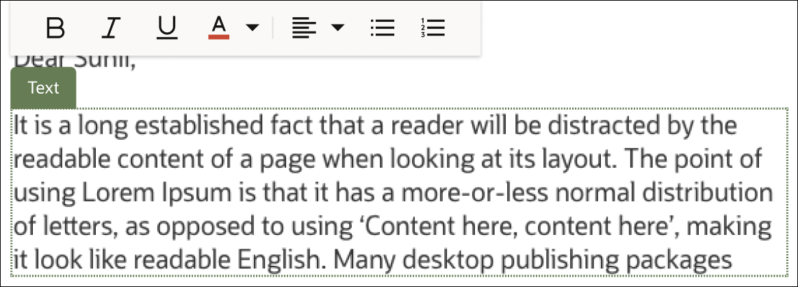 Second example of text editor features enabled.