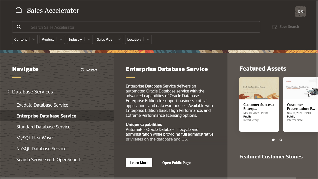 This image shows an example of a content page, with introductory content. This image shows an example of a content page, with introductory content.