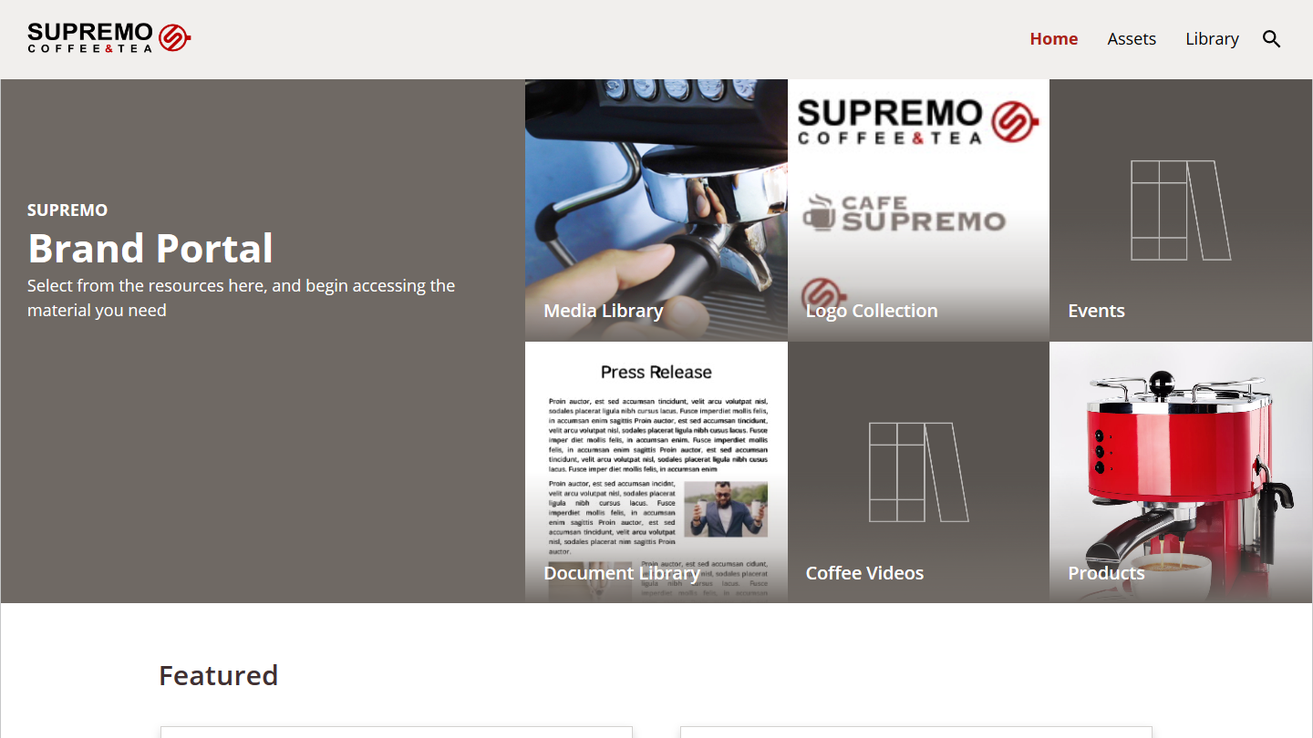 ブランド・ポータル・ホームページ