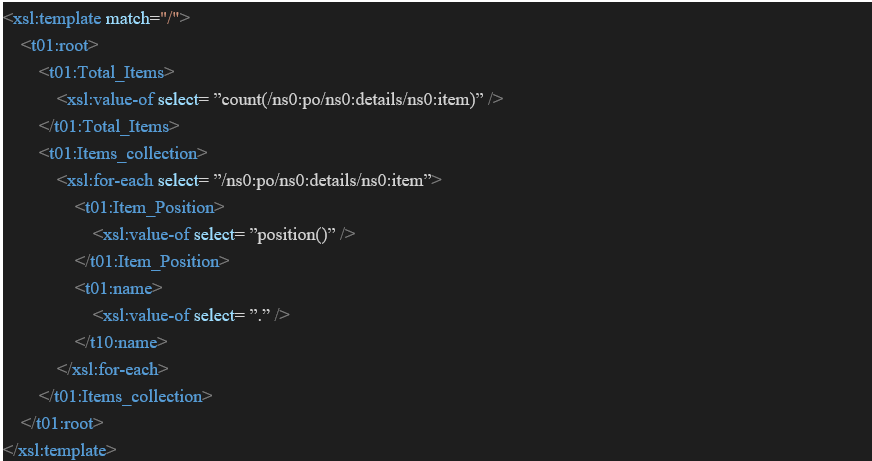 xsl_code_snippet.pngの説明は以下のとおりです