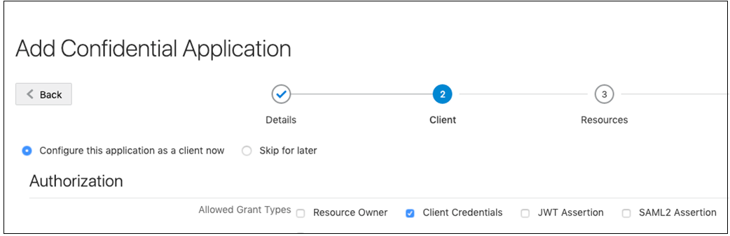 add_confidential_application_client_tab.pngの説明は以下のとおりです