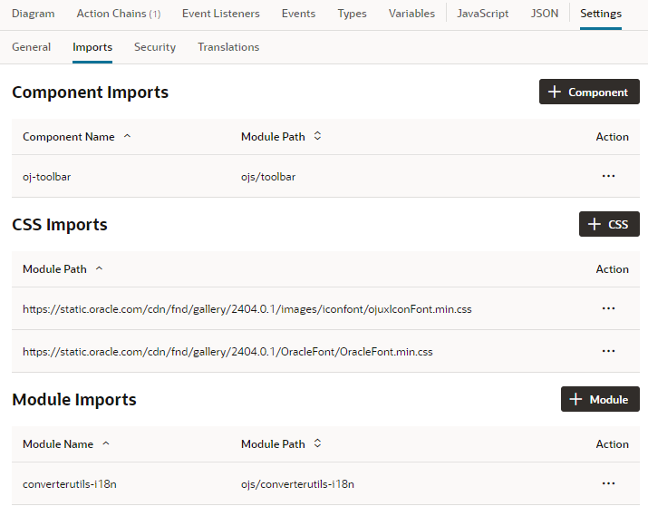 app-settings-imports.pngの説明は以下のとおりです