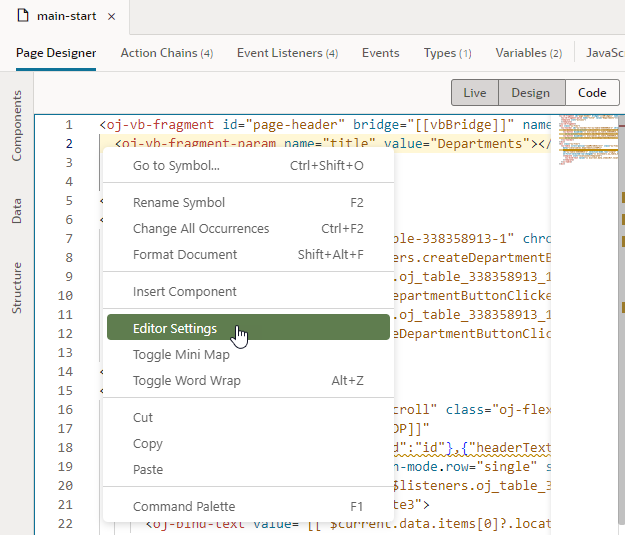 code-editor-settings.pngの説明は以下のとおりです