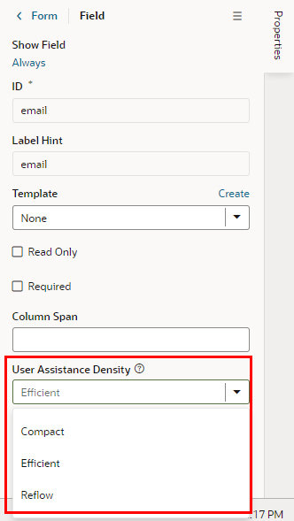 field-user-assistance.pngの説明は以下のとおりです