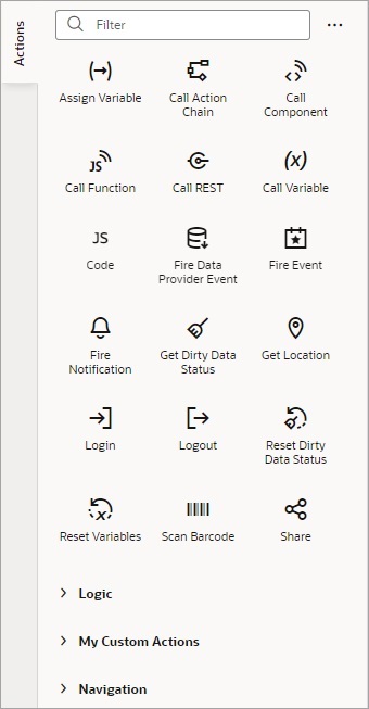 jsac-built-actions-palette.jpgの説明は以下のとおりです