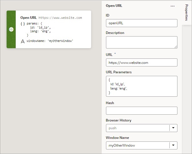 jsac-open-url-example.jpgの説明は以下のとおりです