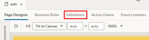 metadata-validate-tab.pngの説明は以下のとおりです