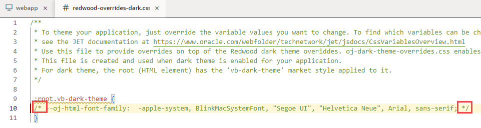 redwood-override-dark-change.pngの説明は以下のとおりです