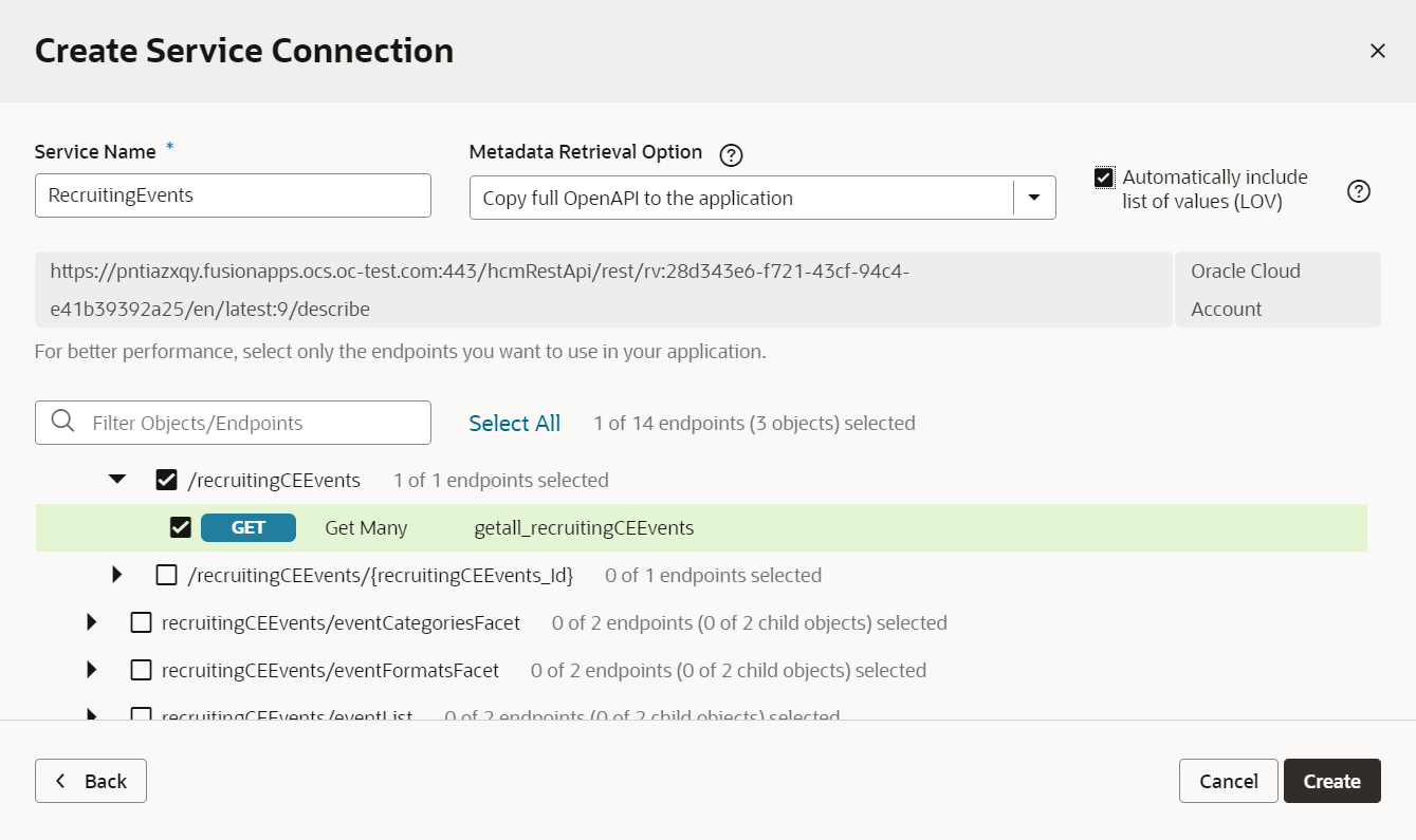 service-connections-create-catalogendpoints.bmpの説明は以下のとおりです