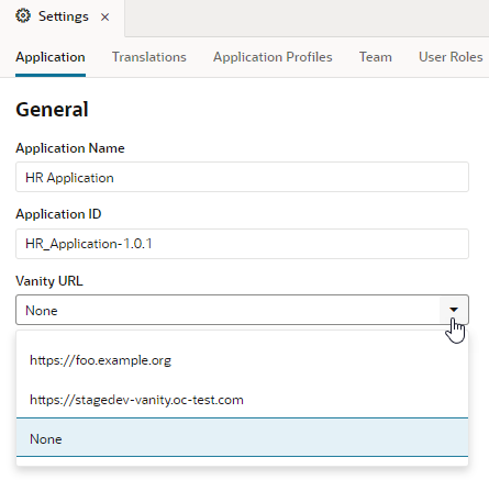 settings-applicationtab.pngの説明は以下のとおりです