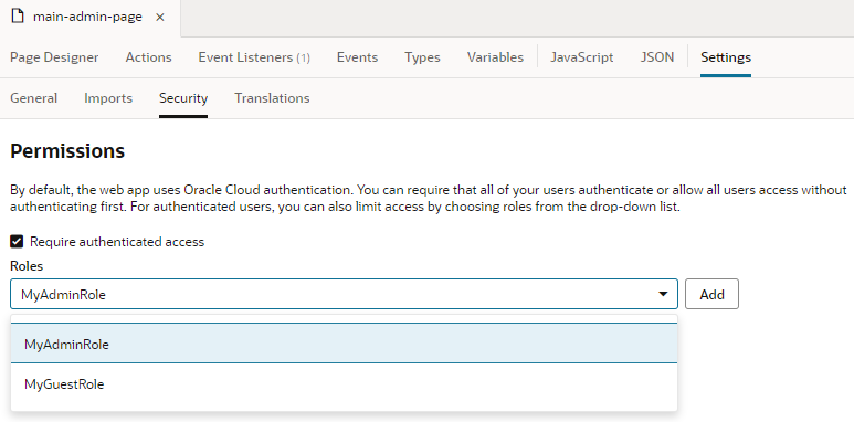 userrole-page-configuration.pngの説明は以下のとおりです