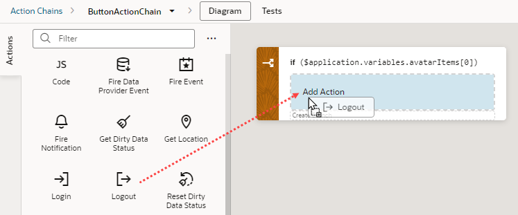 webapp-shell-buildojaction.pngの説明は以下のとおりです webapp-shell-buildojaction.pngの説明は以下のとおりです