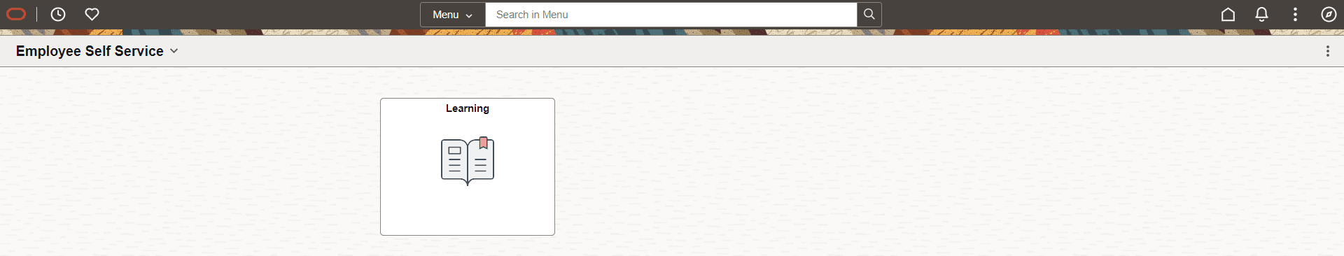 Employee Self Service Homepage