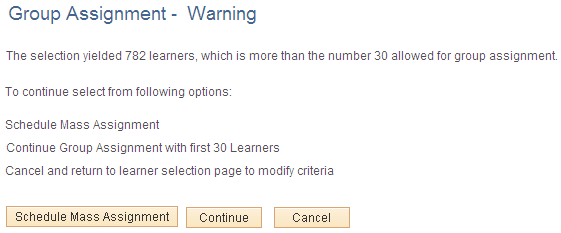Group Assignment - Warning page