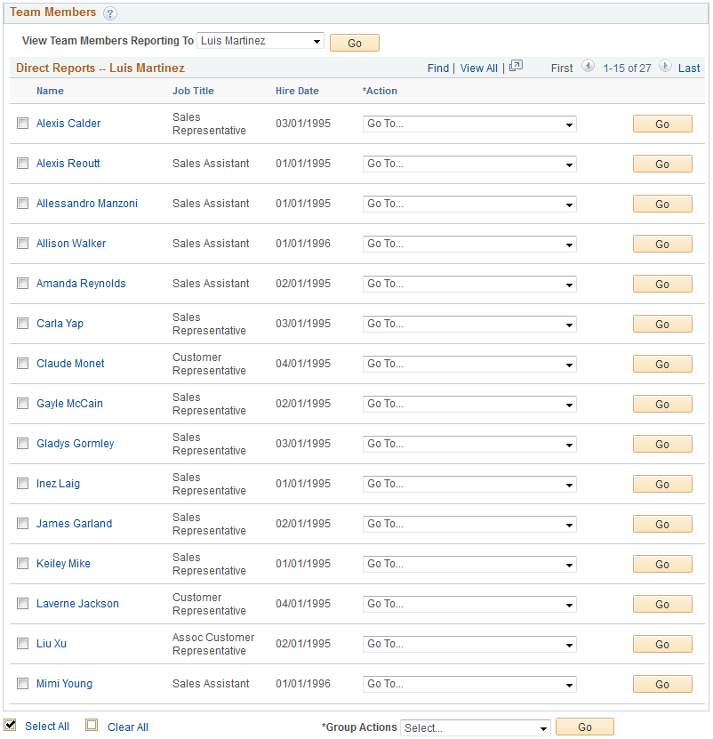 Team Members page (2 of 2)