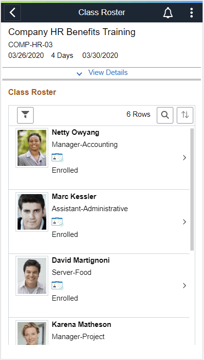 SFF_Class_Class Roster Page