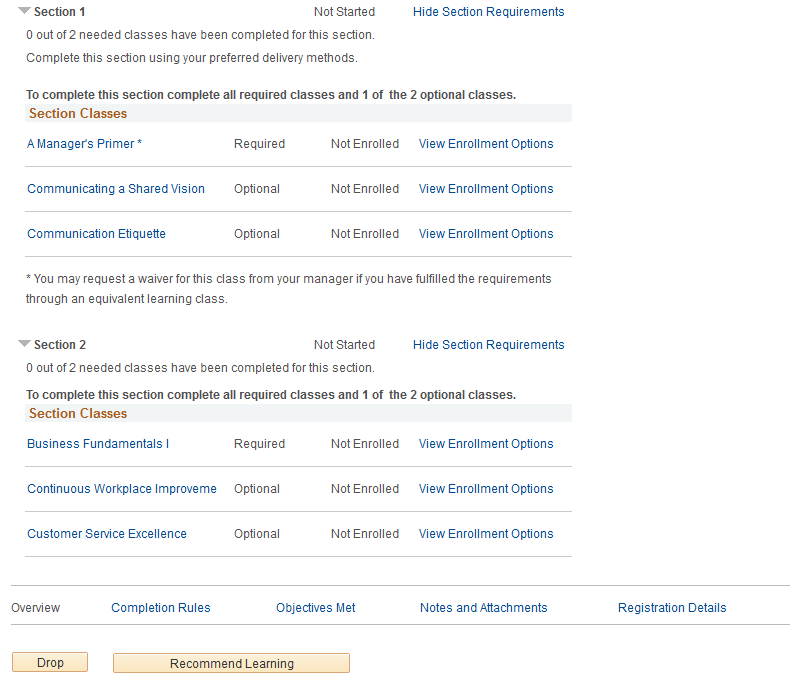 <><Program> Progress page (2 of 2)
