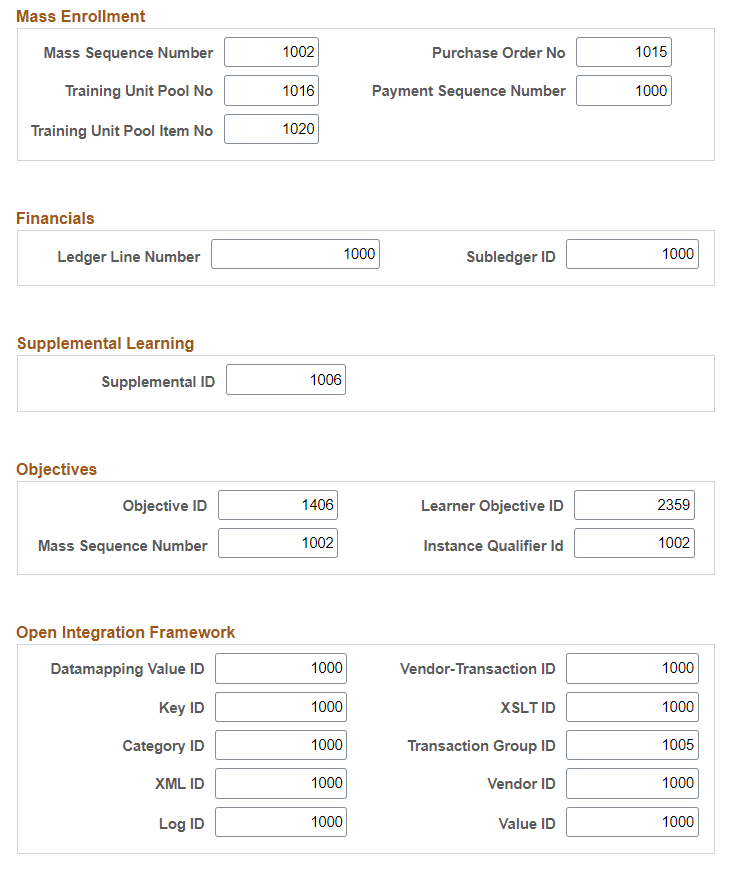 Install Defaults - Counter Records (Page 3 of 5)