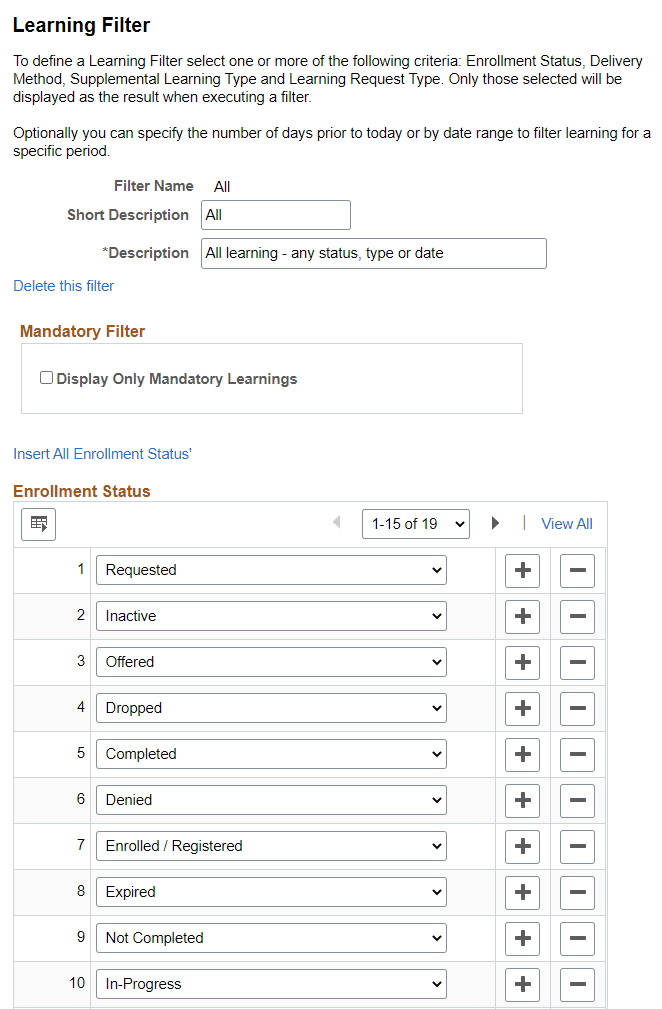 Learning Filter (Page 1 of 3)