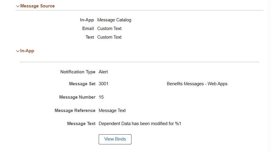 View Notification - Notification Details page (3 of 4)