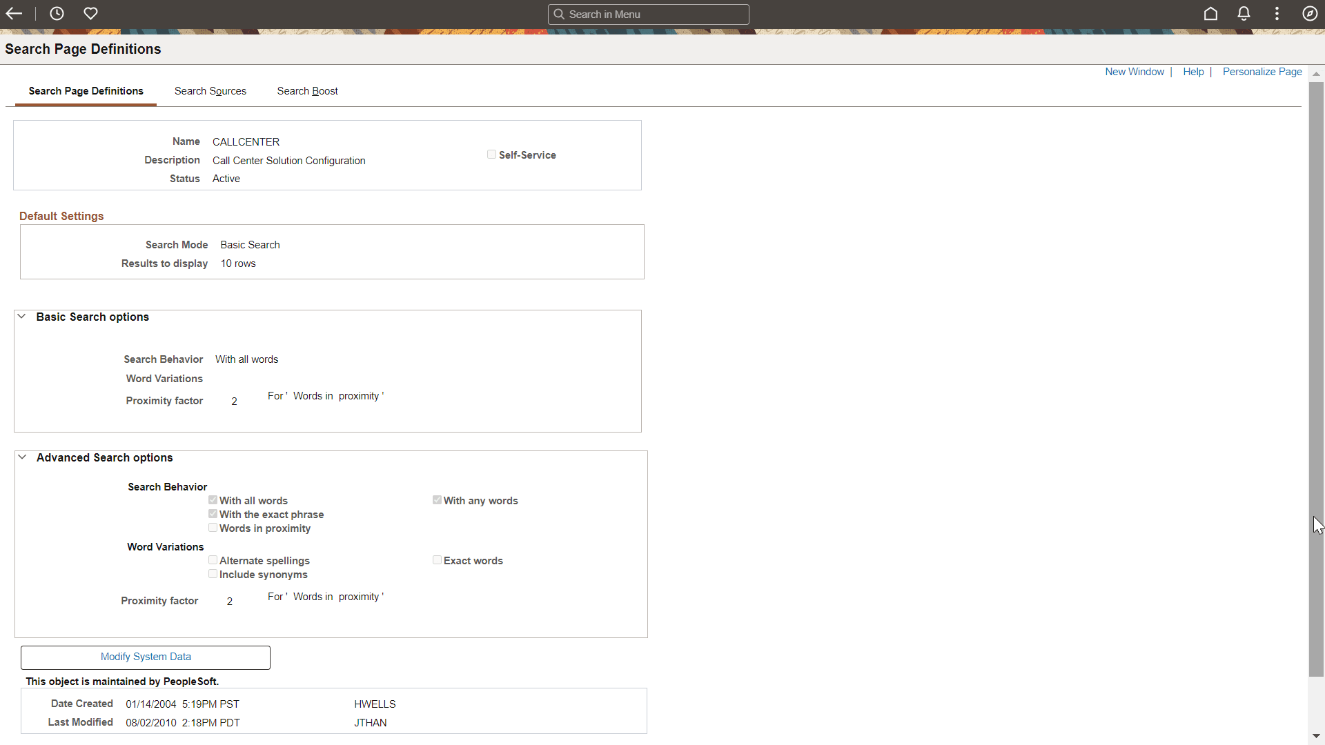 Search Page Definition_Main