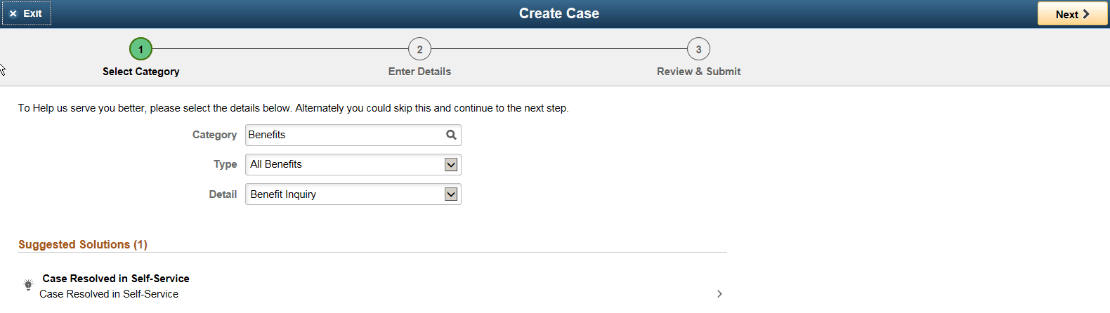 Suggested Solutions View