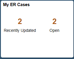 My ER Cases tile