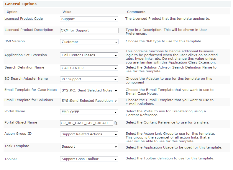 Display Template page (2 of 2)