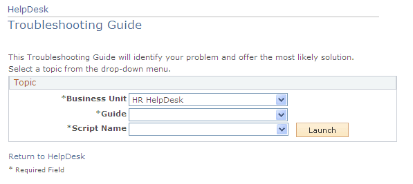 Troubleshooting Guide page