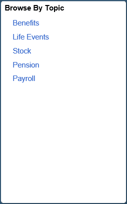 Browse by Topic tile