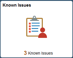 (Tablet) Known Issues Tile