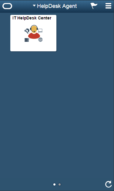(Smartphone) Helpdesk Agent home page