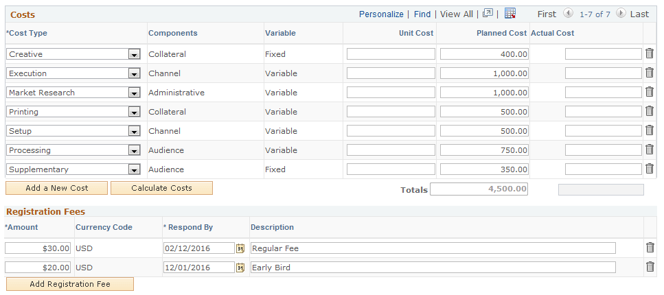 Event - Event page: Financial section (2 of 2)