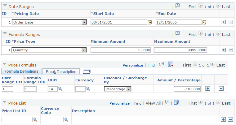 Formulas page (2 of 2)