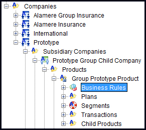 RP Product Structure