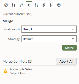 「マージ」タブ
