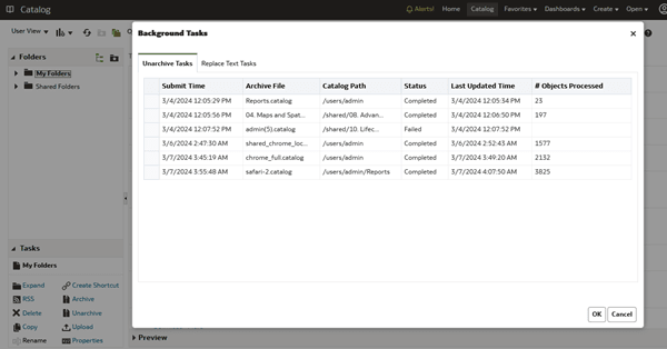 アーカイブ解除