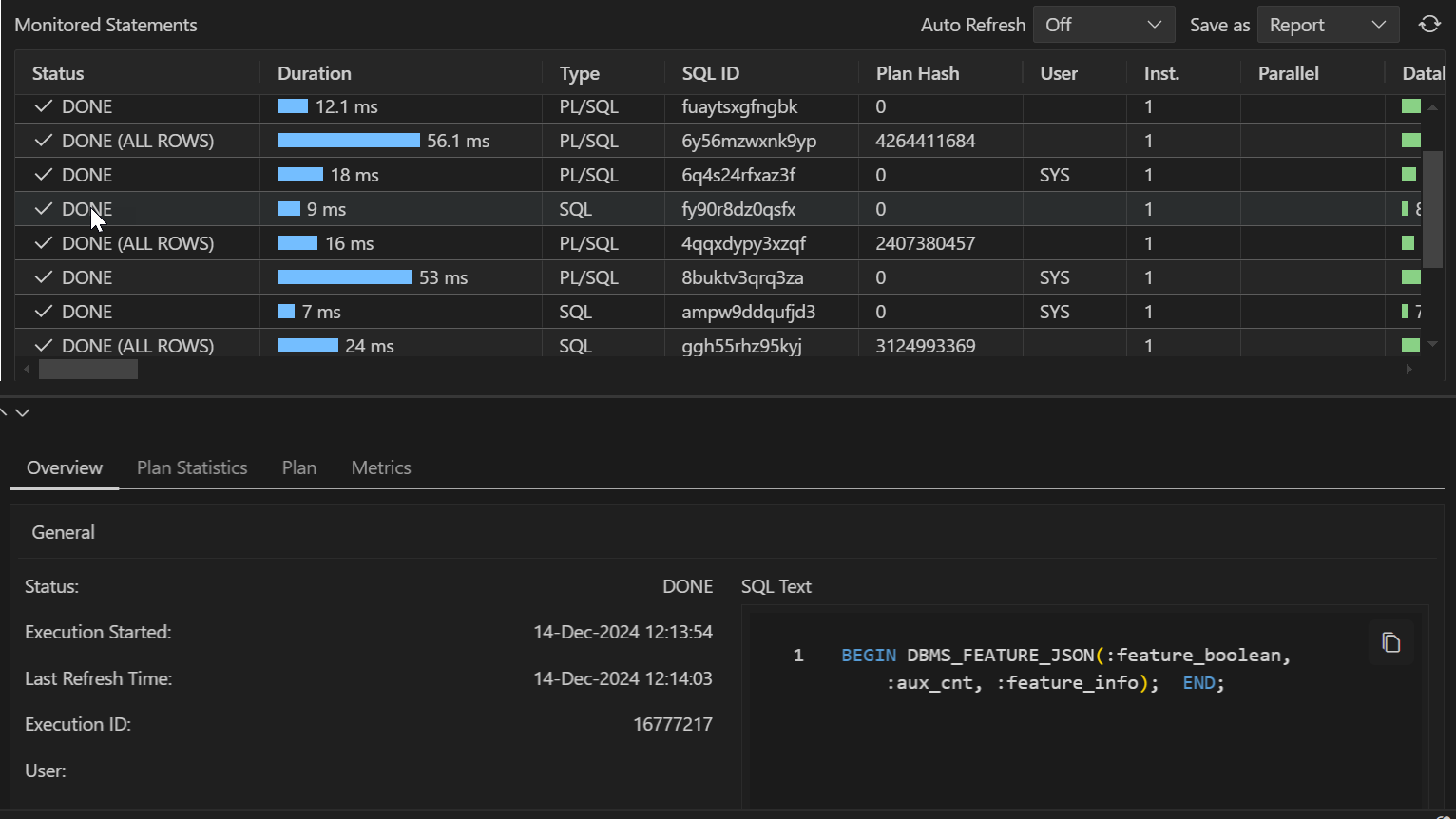 「モニターされた文」表 「モニターされた文」表