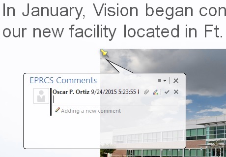 EPRCSコメント・テキスト・ボックス EPRCSコメント・テキスト・ボックス