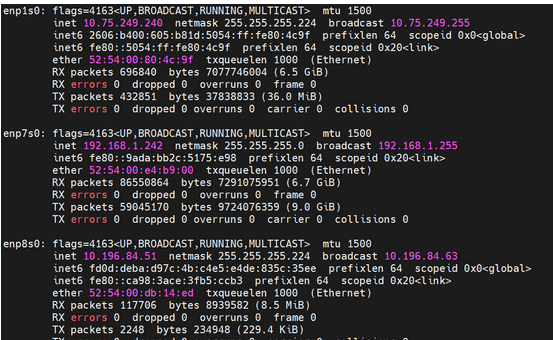 ifconfig