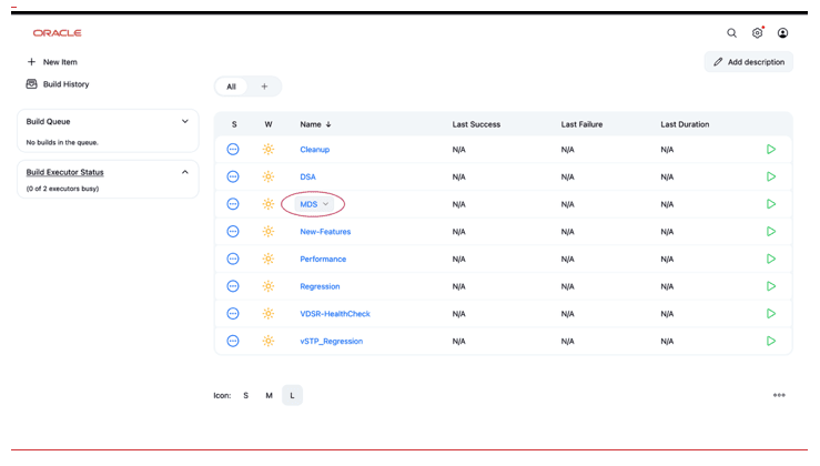MDS Selection MDS Selection