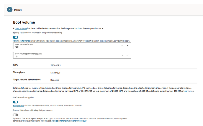 Boot Volume Boot Volume