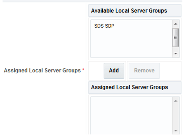 Assigned Local Assigned Local