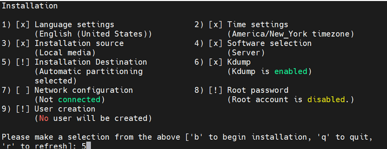Installation Installation