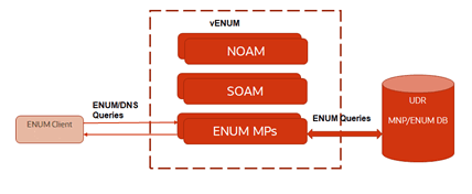 Architecture for vENUM