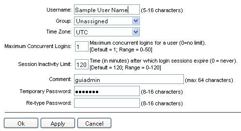 Page with user entry text boxes, pull-down lists, buttons, and links Page with user entry text boxes, pull-down lists, buttons, and links